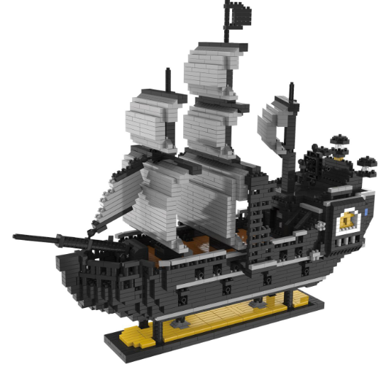 Bộ lắp ráp Tàu chiến ma - Lele Brother - Flying Dutchman 6708