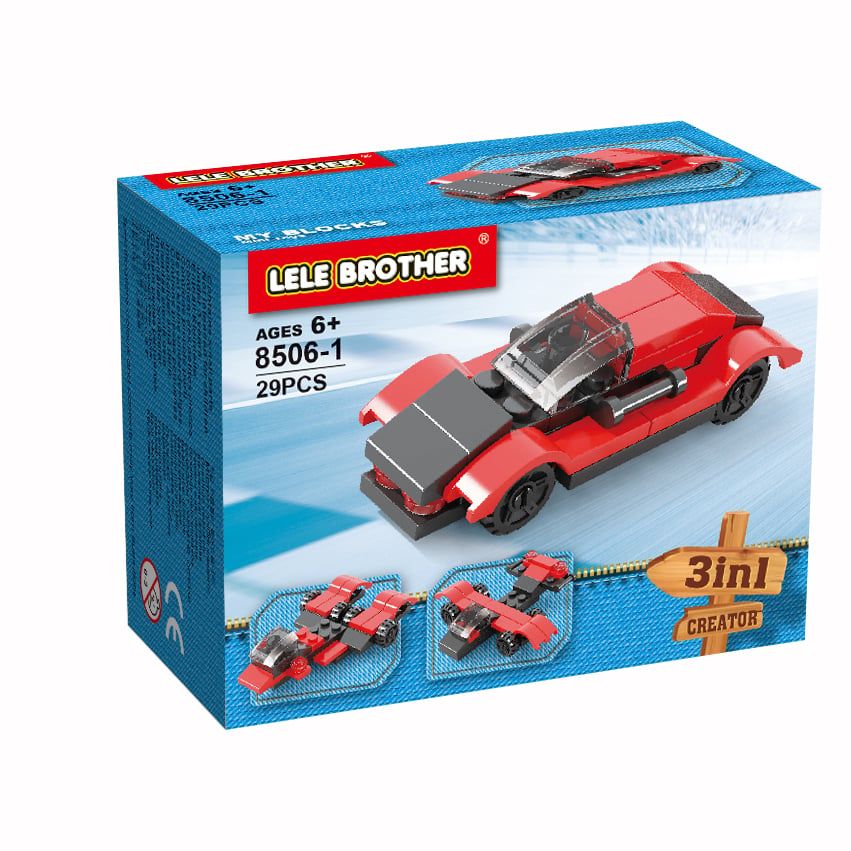Hộp lẻ bộ lắp ráp Thiết bị quân sự mini Lele Brother 8506