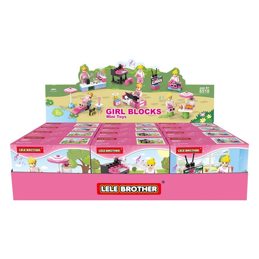 Đồ Chơi Lắp Ráp Ngôi Nhà Bé Gái For Girls Lele Brother 8518