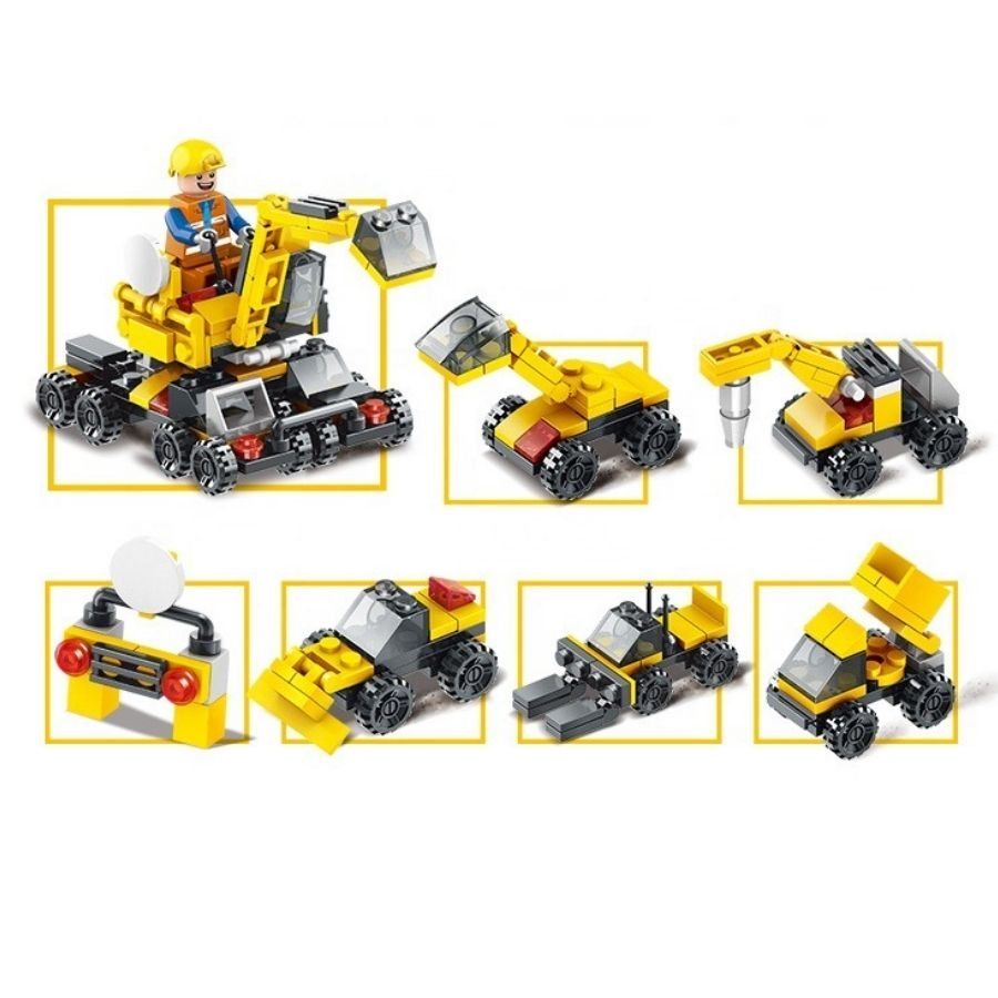 Bộ lắp ráp đội thi công công trình Lele Brother 8520