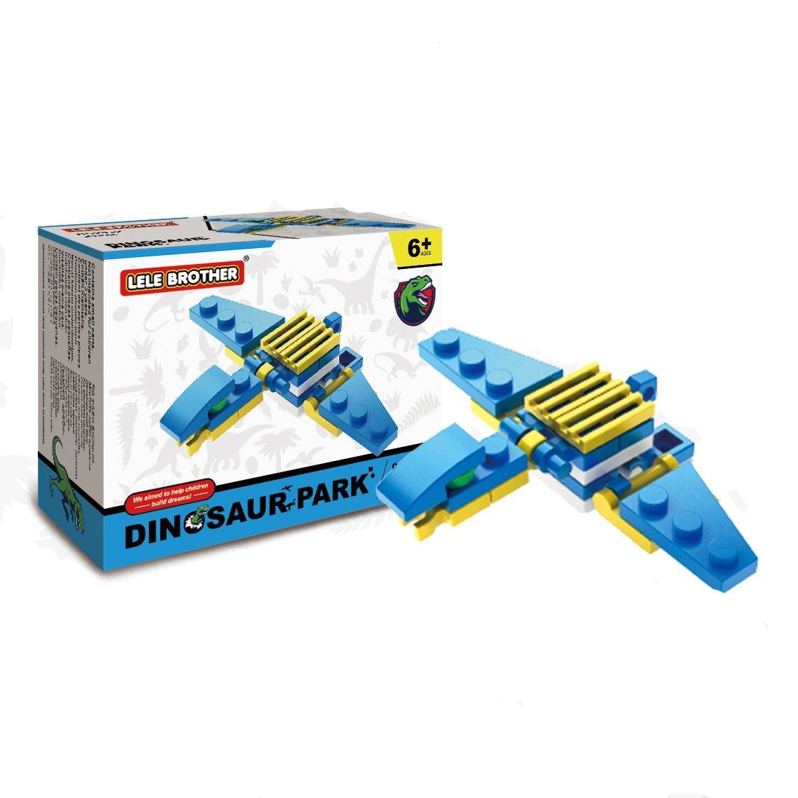 Hộp lẻ bộ lắp ráp Công viên Khủng long - Lele Brother - Jurasic Park 8521