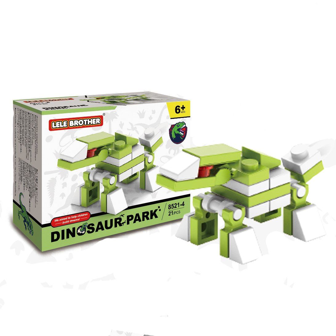 Hộp lẻ bộ lắp ráp Công viên Khủng long - Lele Brother - Jurasic Park 8521