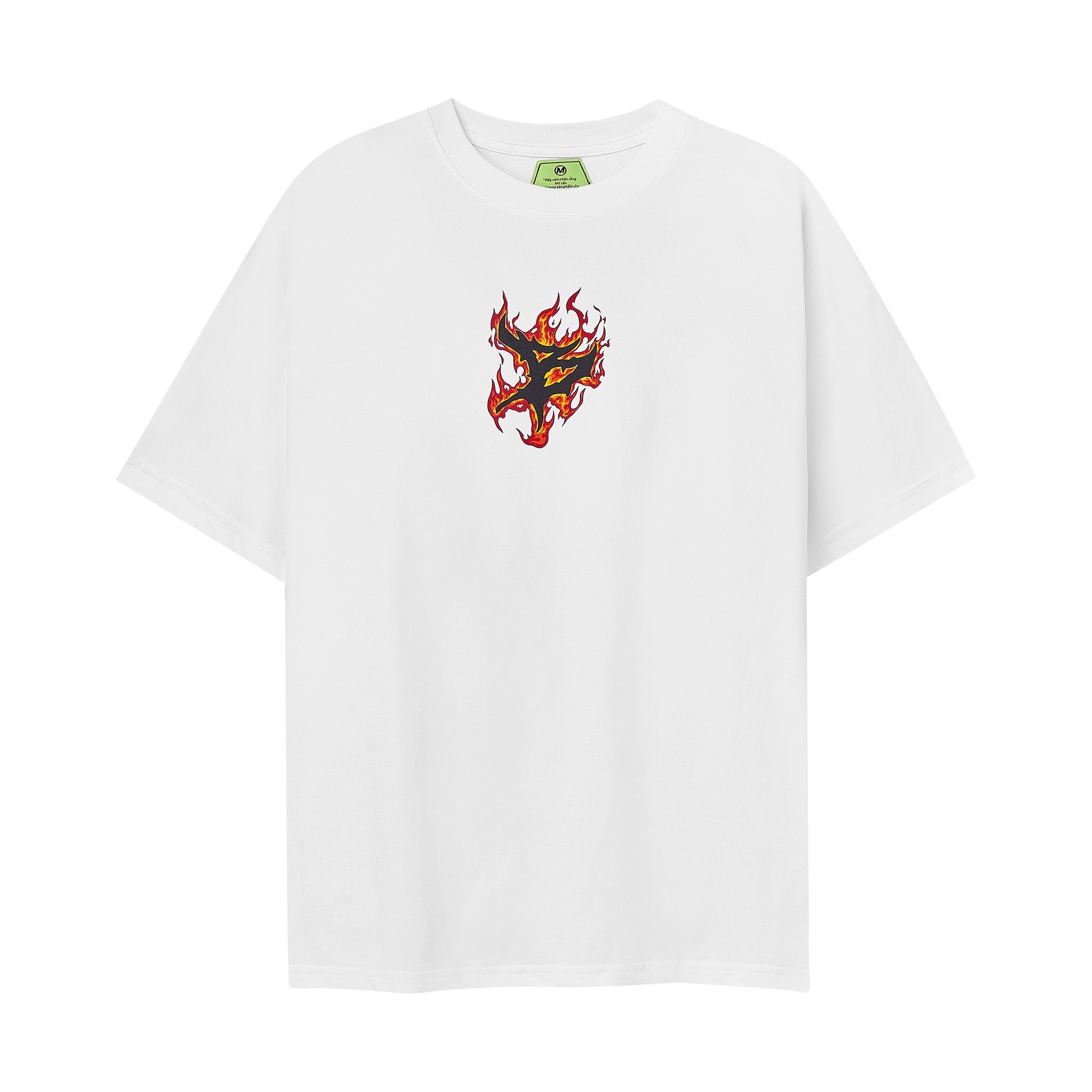 FLAME T-SHIRT (Trắng )