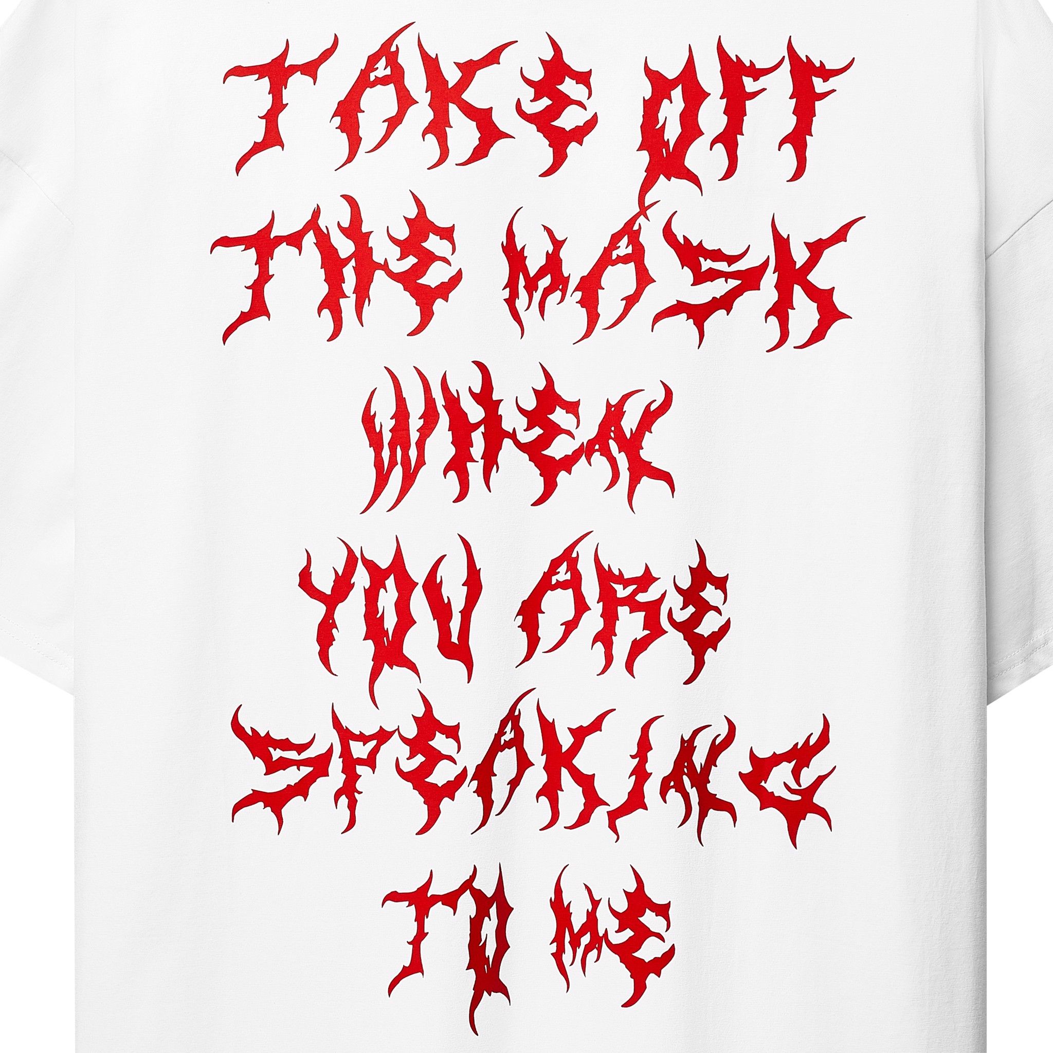 THE MASK T-SHIRT (TRẮNG)