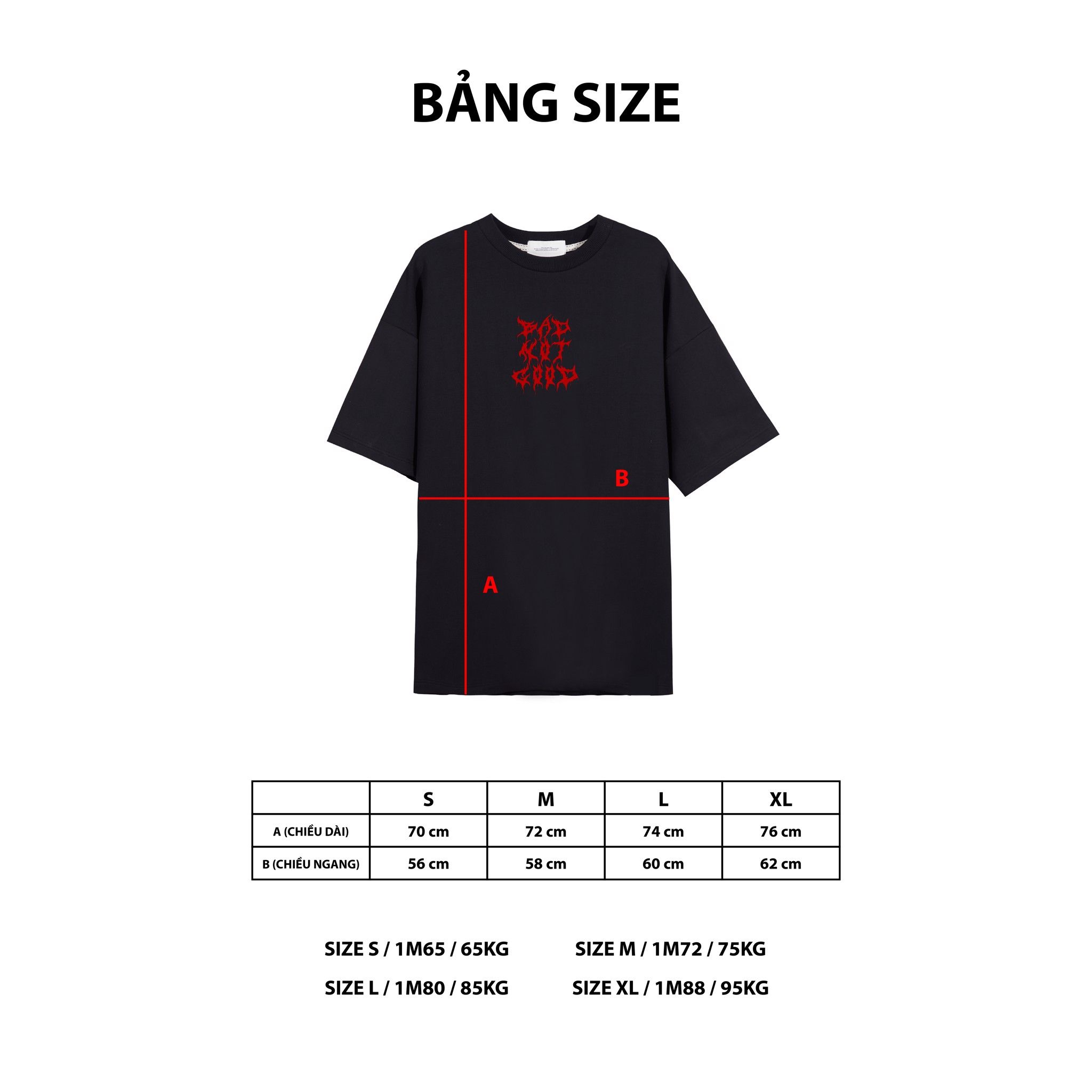 PEACEFULL T-Shirt (Đen)