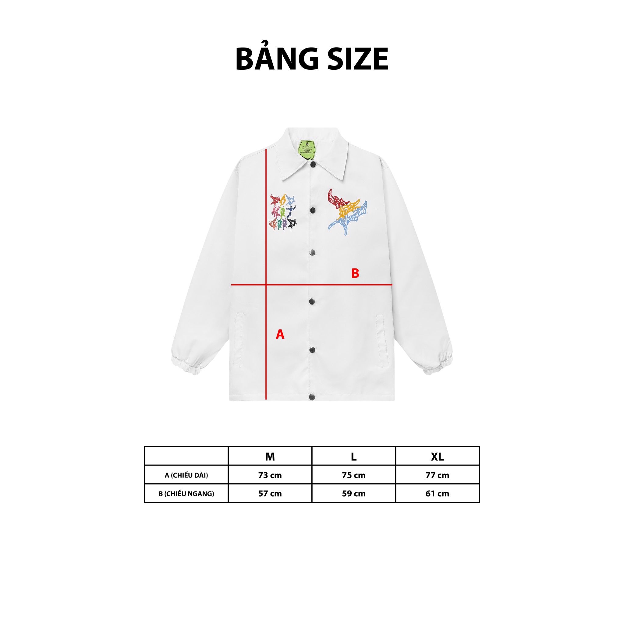 CRAYON JACKET (Trắng)