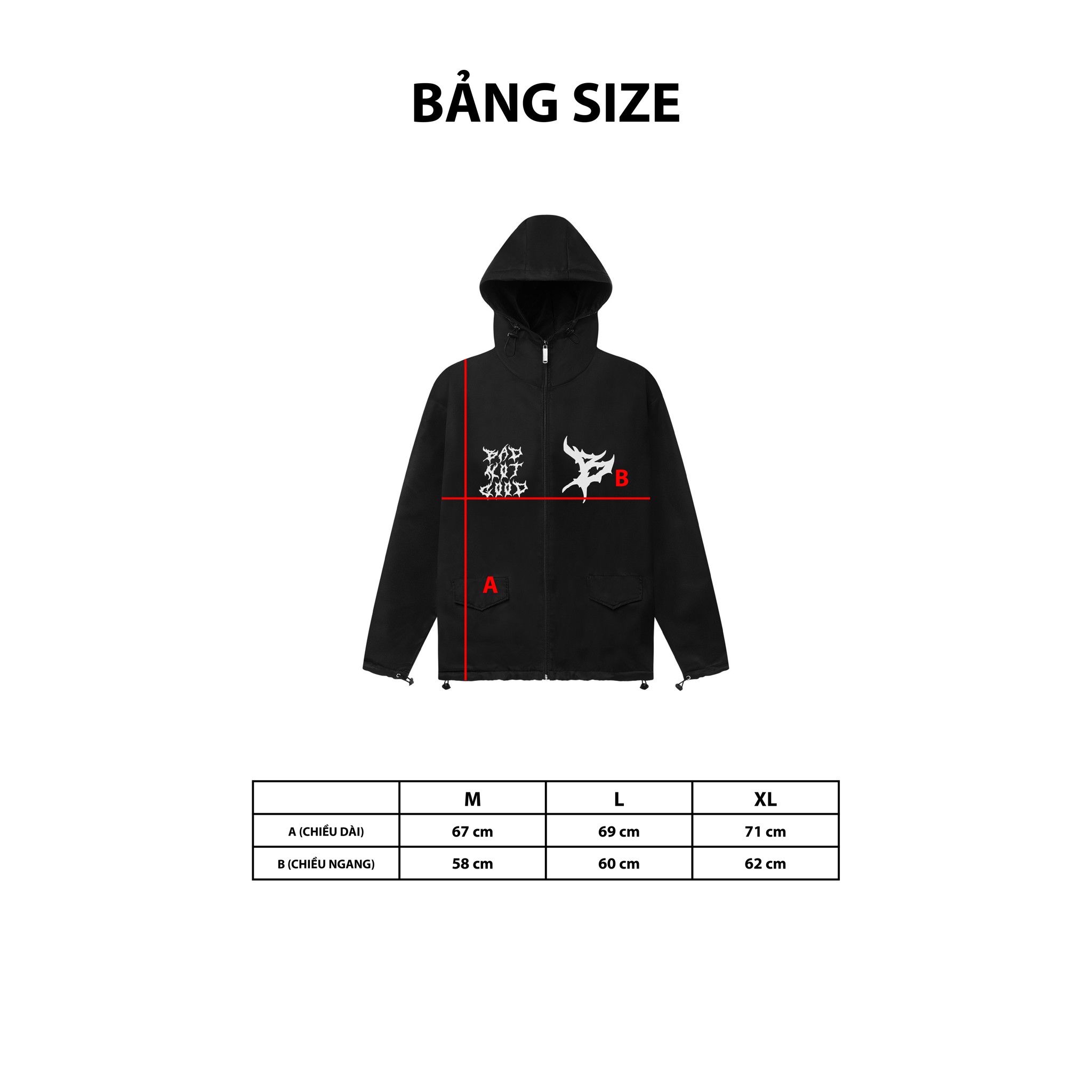 BASIC JACKET *CÓ NÓN* (Đen)