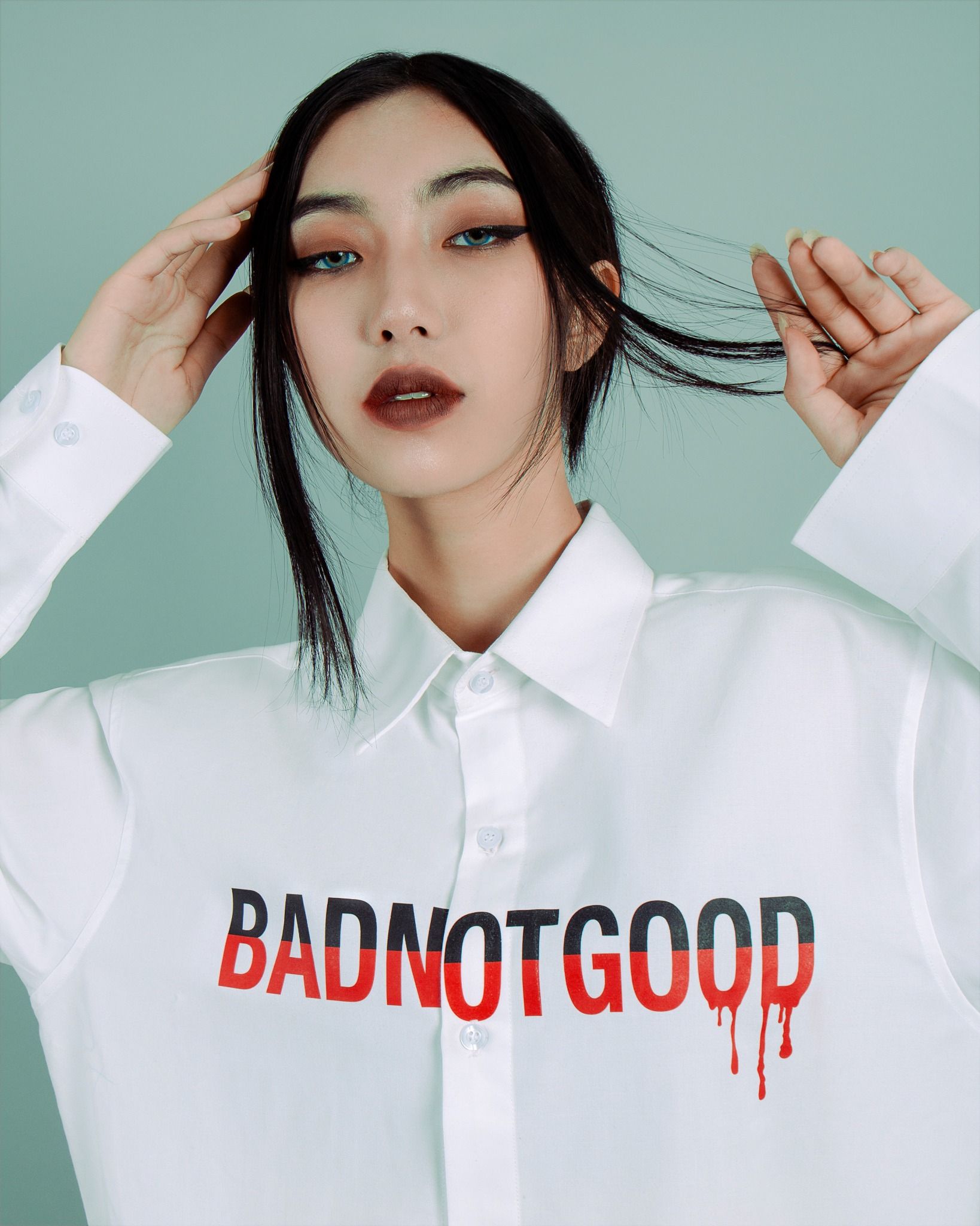 SƠ MI DÀI TAY BLEEDING *Trắng