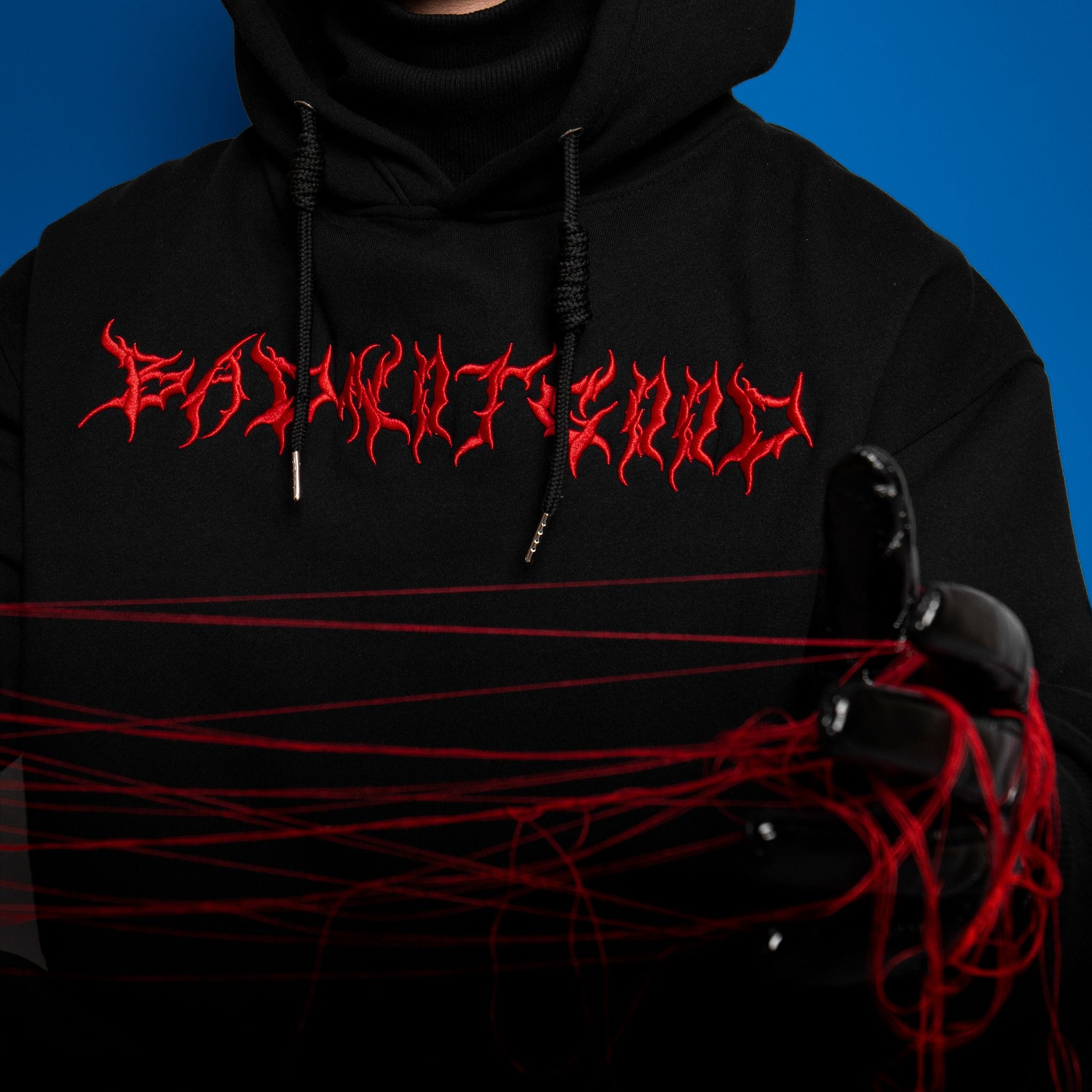 HOODIE GÂN MÁU