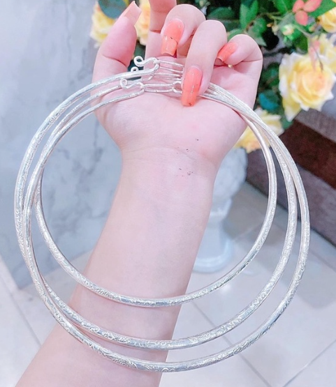 Kiềng bạc size lớn 159k