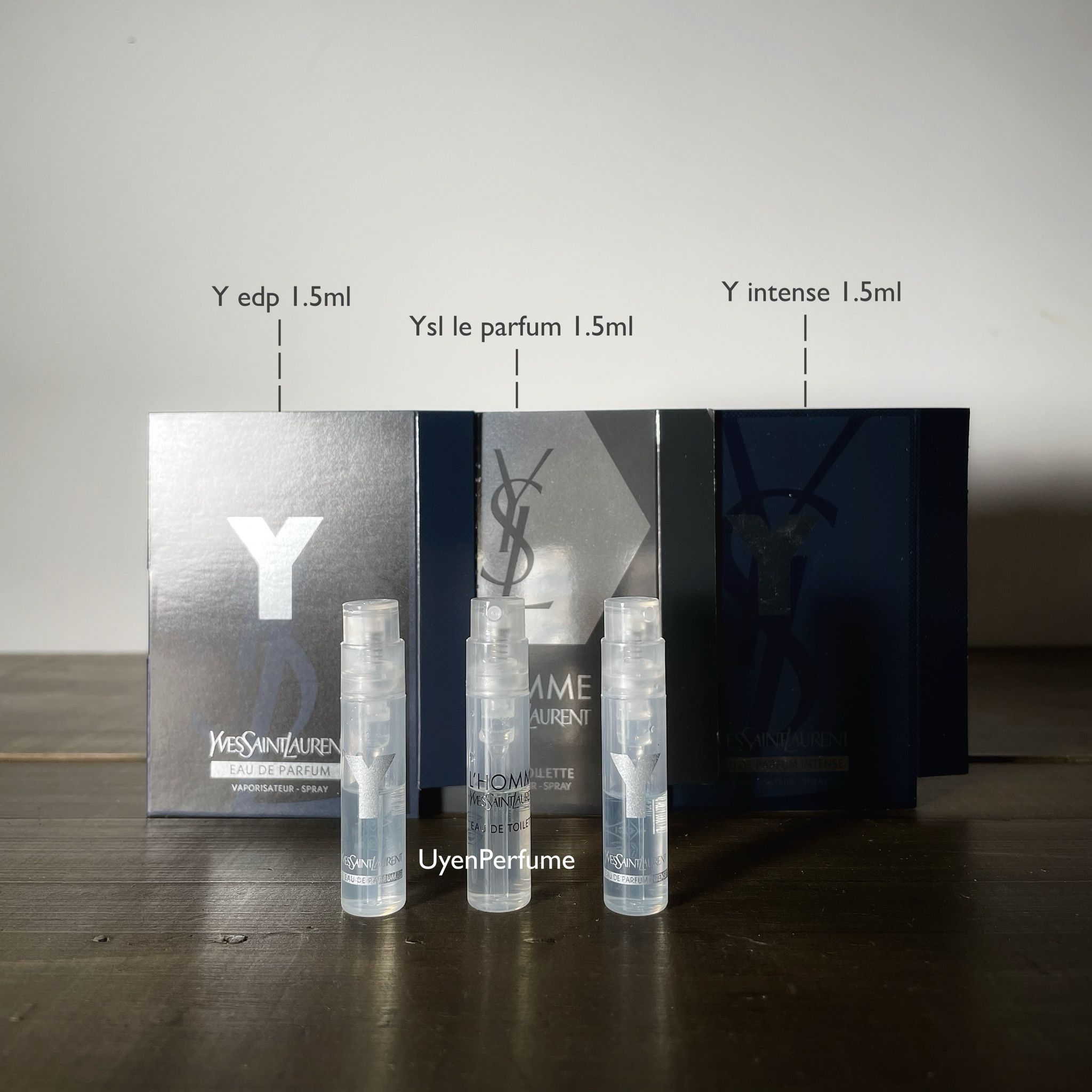 Set Vial Ysl for men