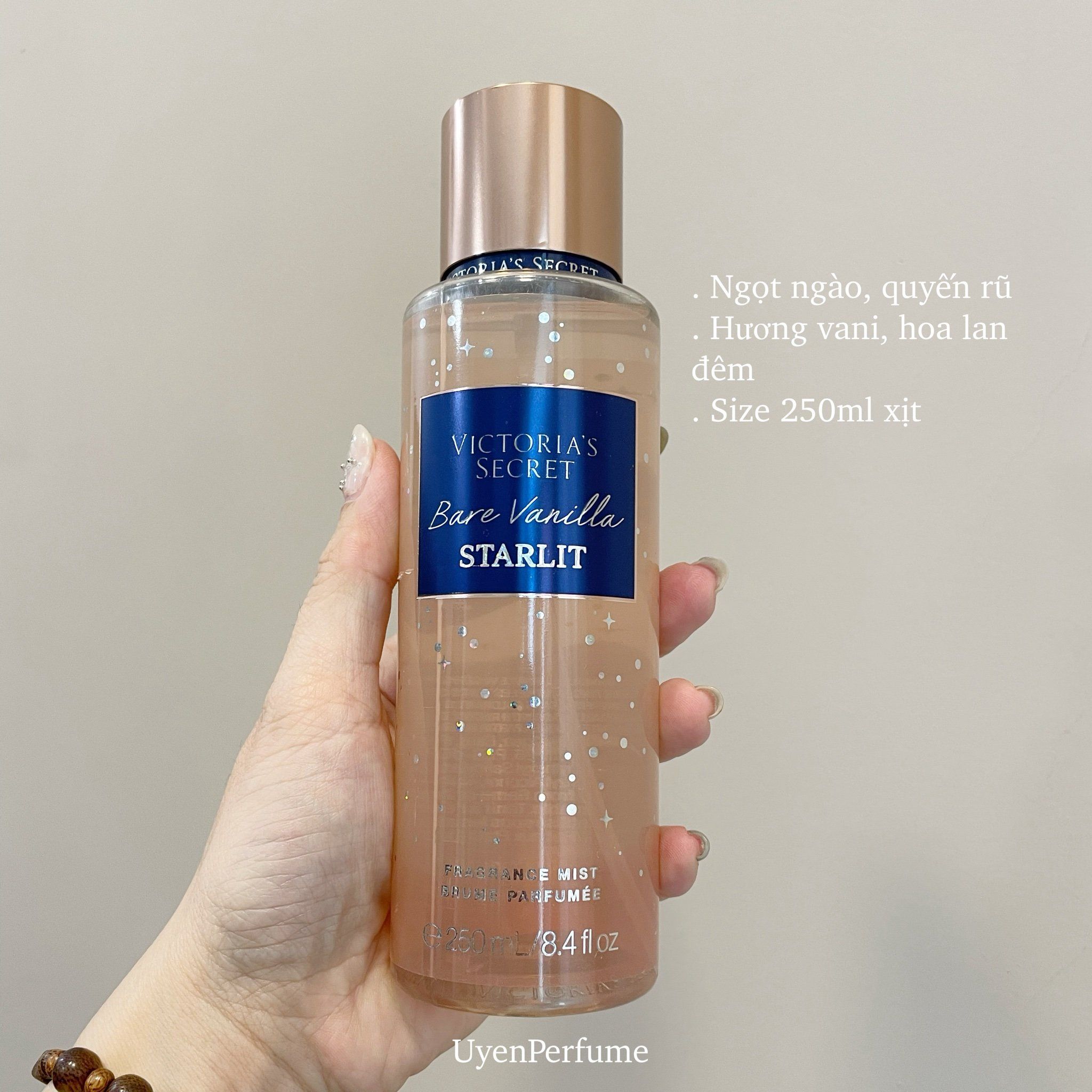 Victoria Secret Bare Vanilla Starlit 250ml