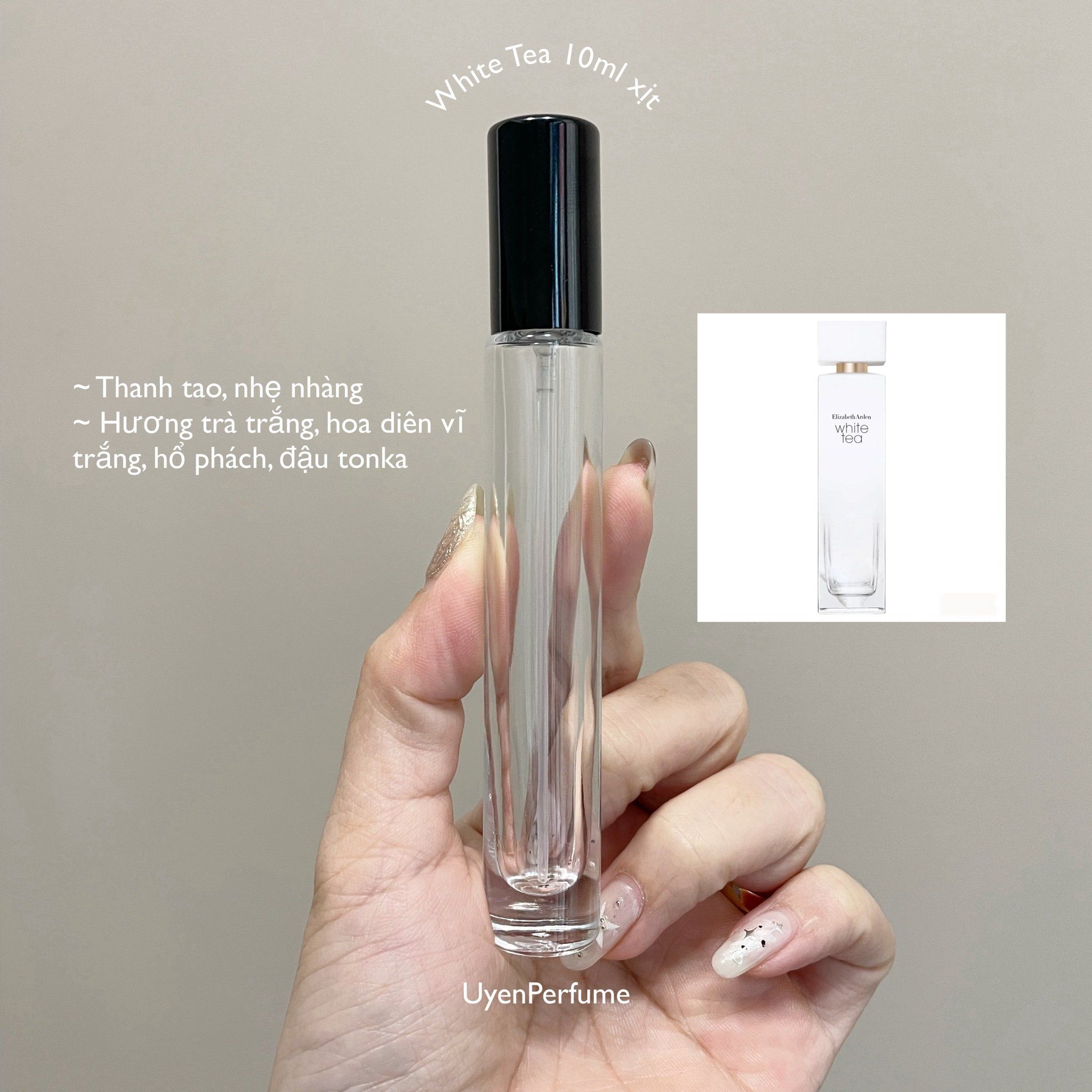 Chiết 10ml White Tea