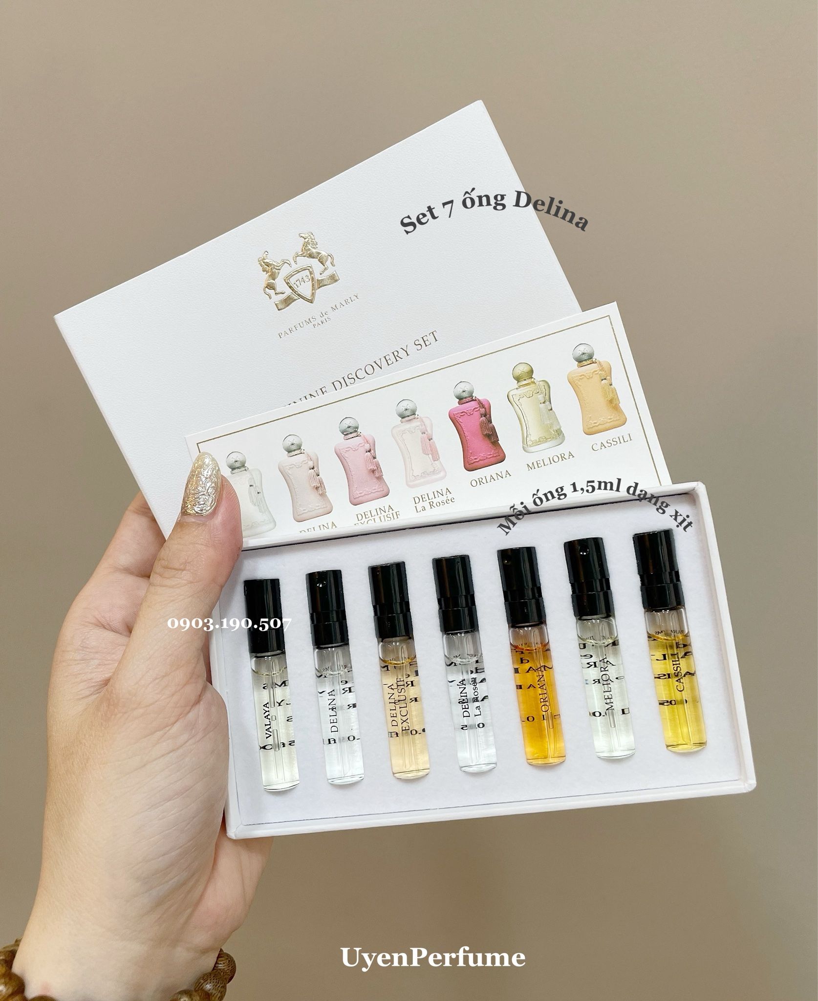 Gift Set 7 Vial Delina