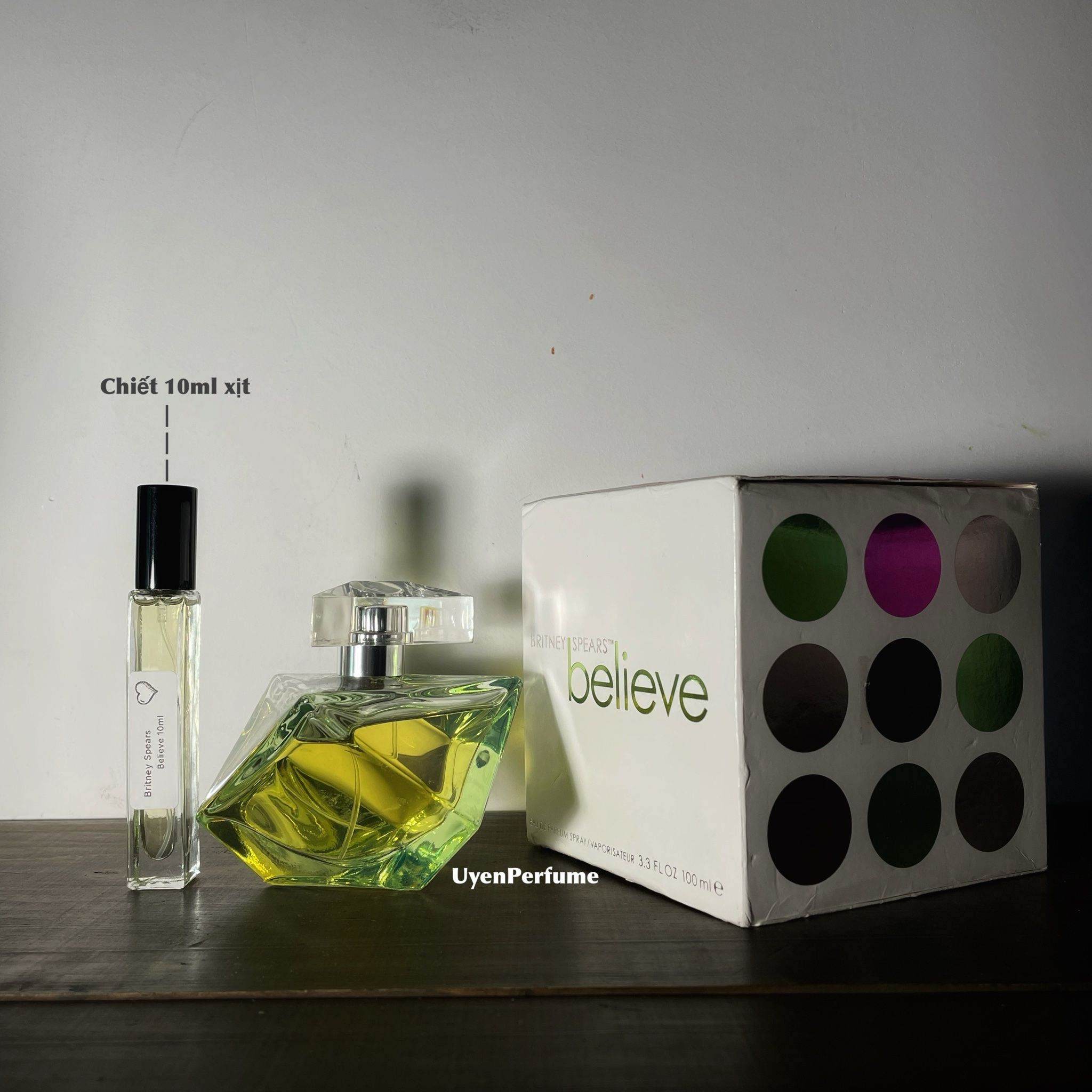Chiết 10ml Britney Spears Believe