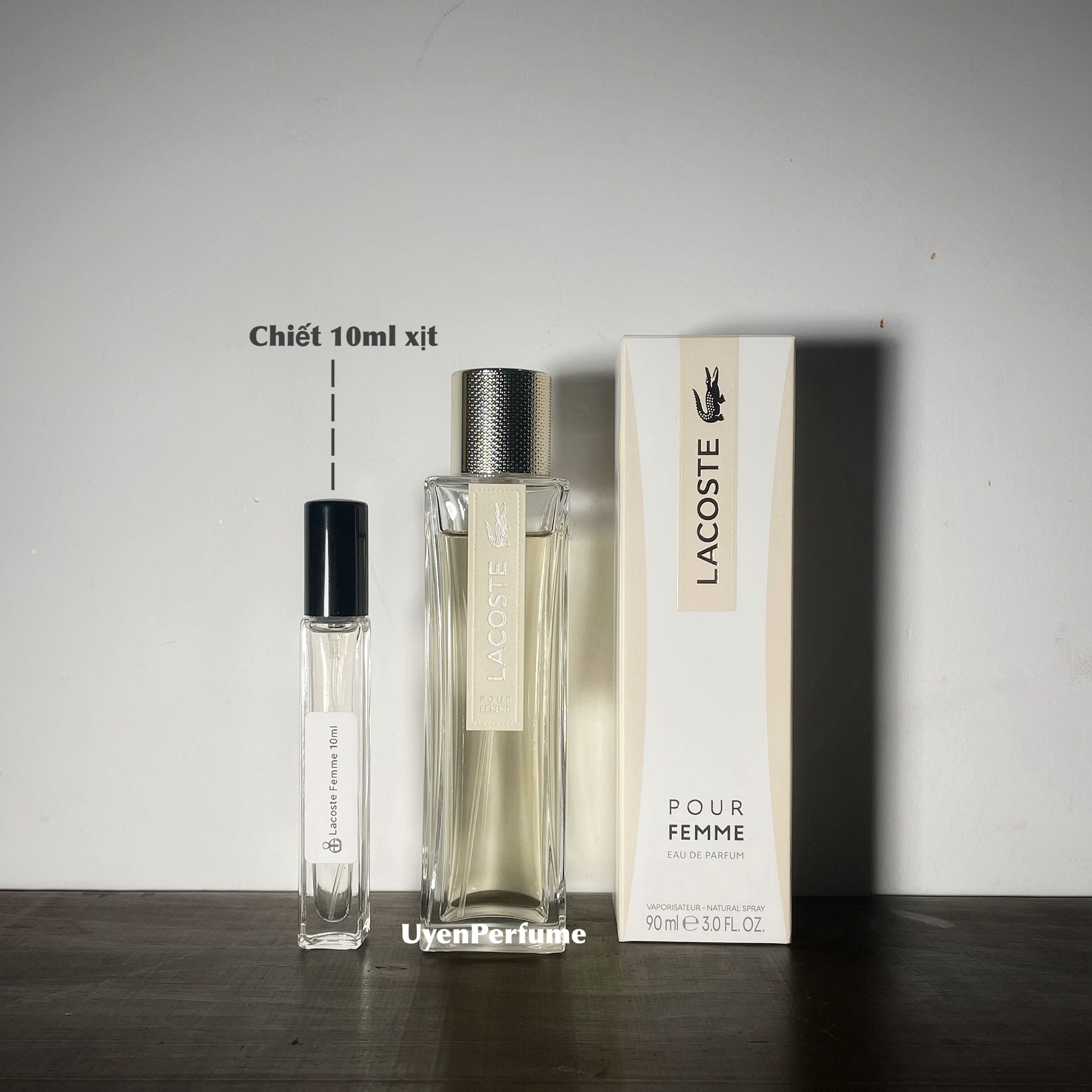 Chiết 10ml Lacoste Femme