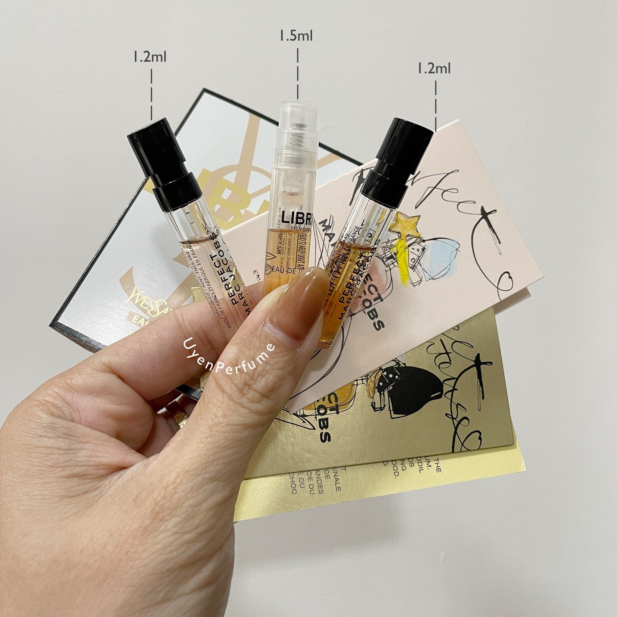 Set 3 Vial nữ