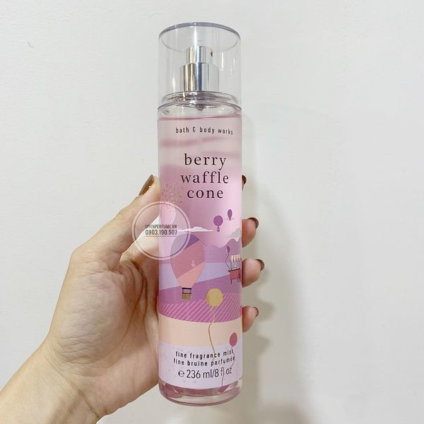  BBW Berry Waffle Cone 236ml 