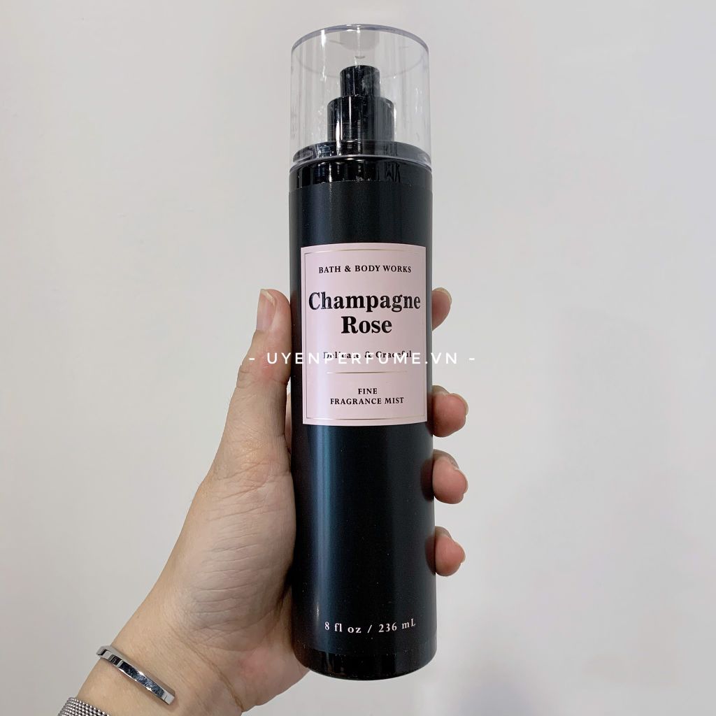 BBW Champagne Rose 236ml
