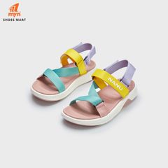 Sandal Nữ  Nam quai chéo đế bệt Nanu 08 Color