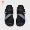 Sandal Nam Nữ quai chéo Nanu 12 Black Cream & Black Blue