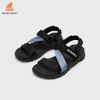 Sandal Nam Nữ quai chéo Nanu 12 Black Cream & Black Blue