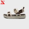 Giày Sandal Nam nữ ZX 2714 quai ngang Streetstyle màu Coffee Cream