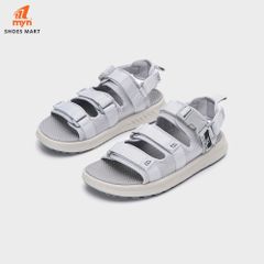 Giày Sandal ZX Unisex 3823 Light Grey 3 quai - Unisex