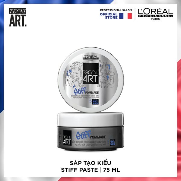 Sáp Tạo Kiểu Techni Art. Stiff Paste 75 Ml