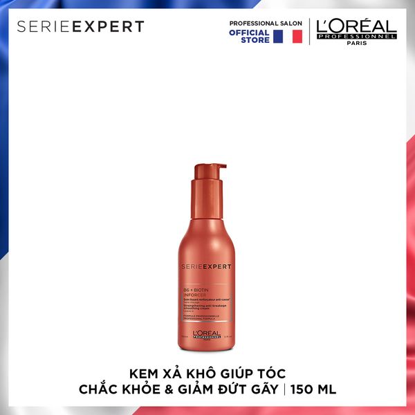Kem Xả Khô Giúp Tóc Chắc Khỏe Và Giảm Đứt Gãy Serie Expert Inforcer 150ml