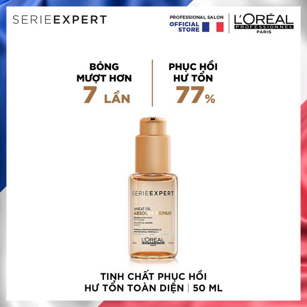 Tinh Chất Phục Hồi Hư Tổn Toàn Diện Serie Expert Absolut Repair Gold 50 ml