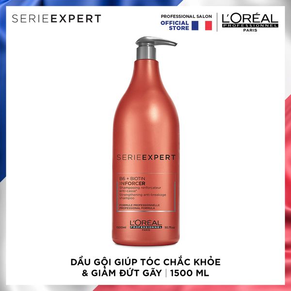 Dầu Gội Giúp Tóc Chắc Khỏe Và Giảm Đứt Gãy Serie Expert Inforcer 1500ml