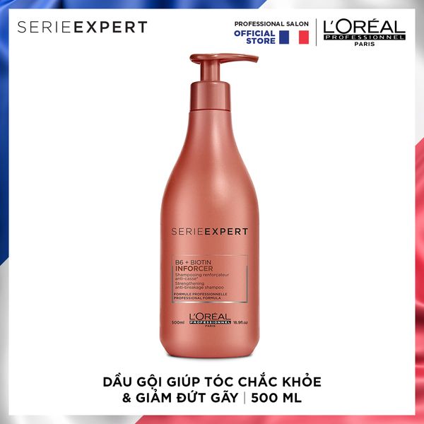 Dầu Gội Giúp Tóc Chắc Khỏe Và Giảm Đứt Gãy Serie Expert Inforcer 500ml