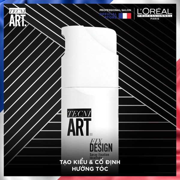 Xịt Định Hình Tạo Độ Bóng Techni Art. Fix Design 200 Ml