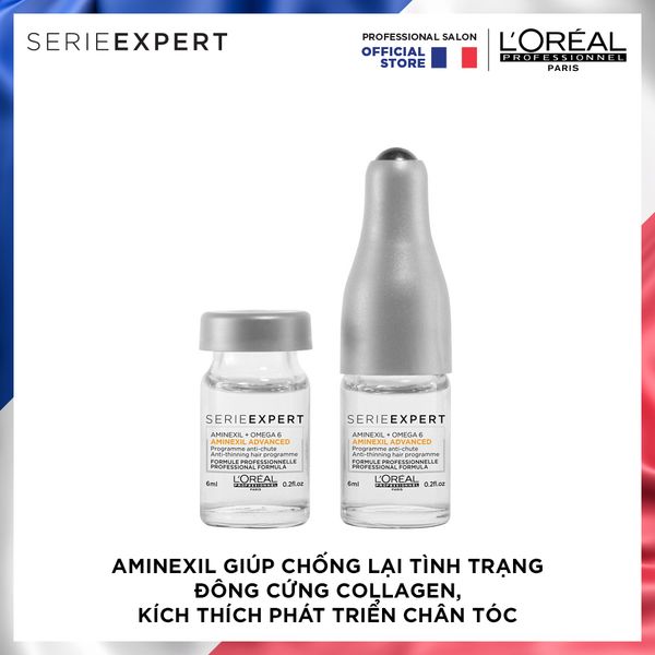 Tinh Chất Đặc Trị Giúp Giảm Rụng Tóc Serie Expert Aminexil Advanced 10x6 Ml