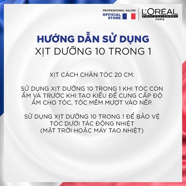 Xịt Dưỡng Đa Năng Bền Màu Tóc Nhuộm 10 Trong 1 Serie Expert Vitamino Resveratrol