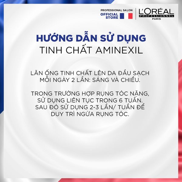 Tinh Chất Đặc Trị Giúp Giảm Rụng Tóc Serie Expert Aminexil Advanced 10x6 Ml