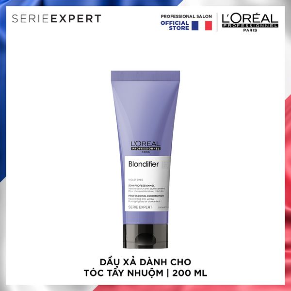 ( MỚI ) Dầu Xã Tóc Tẩy Nhuộm Serie Expert BLONDIFIER 200ml