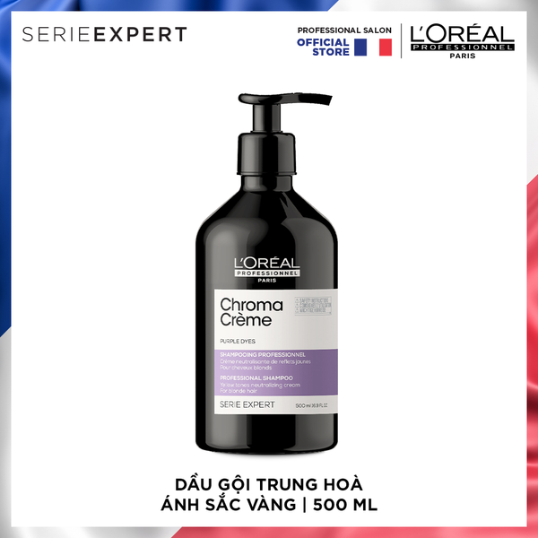 TRUNG HÒA ÁNH SẮC VÀNG CHROME CRÈAM 500ML