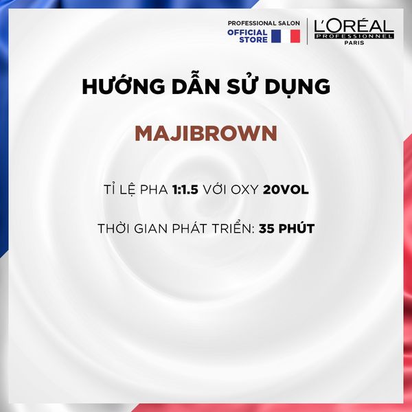 Màu nhuộm tông nâu Majibrown