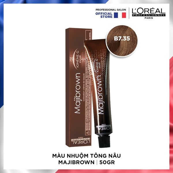 Màu nhuộm tông nâu Majibrown