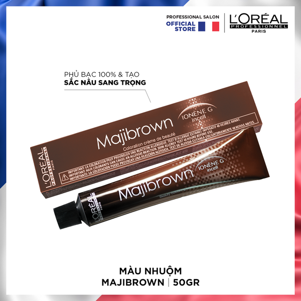 Màu nhuộm tông nâu Majibrown