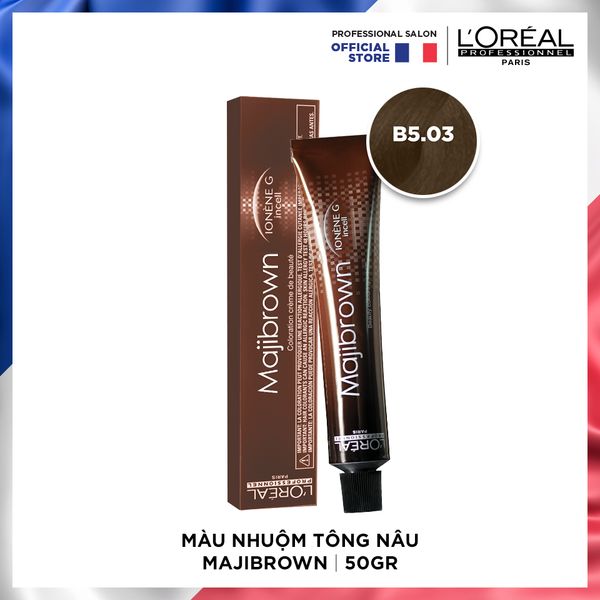 Màu nhuộm tông nâu Majibrown