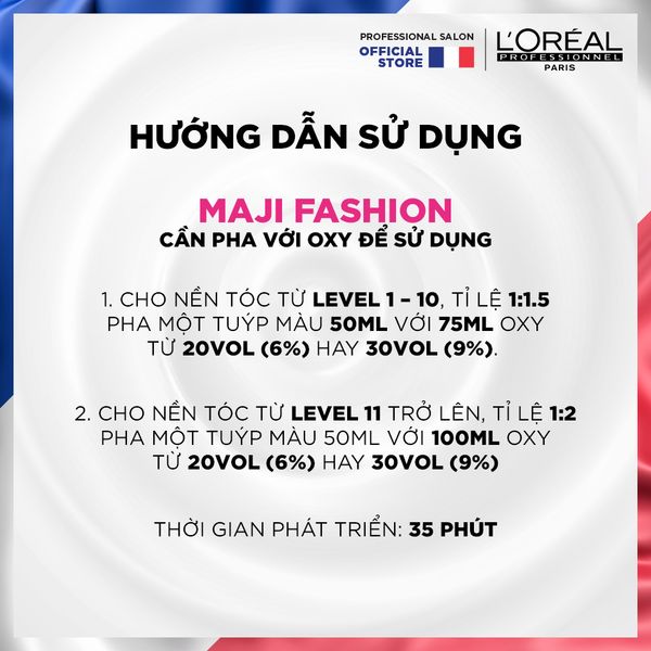 Màu nhuộm thời trang Majifashion