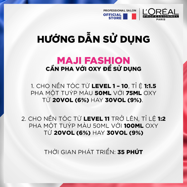 Màu nhuộm thời trang Majifashion