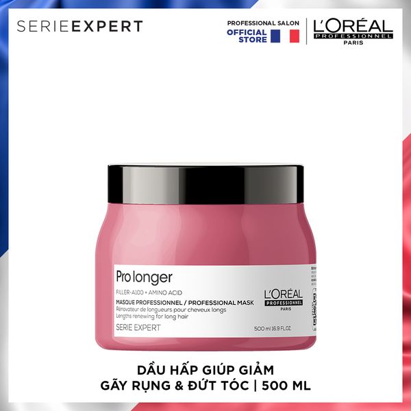 ( MỚI ) Dầu Hấp Đứt Gãy và Làm Dài Tóc Serie Expert Pro Longer 500ml