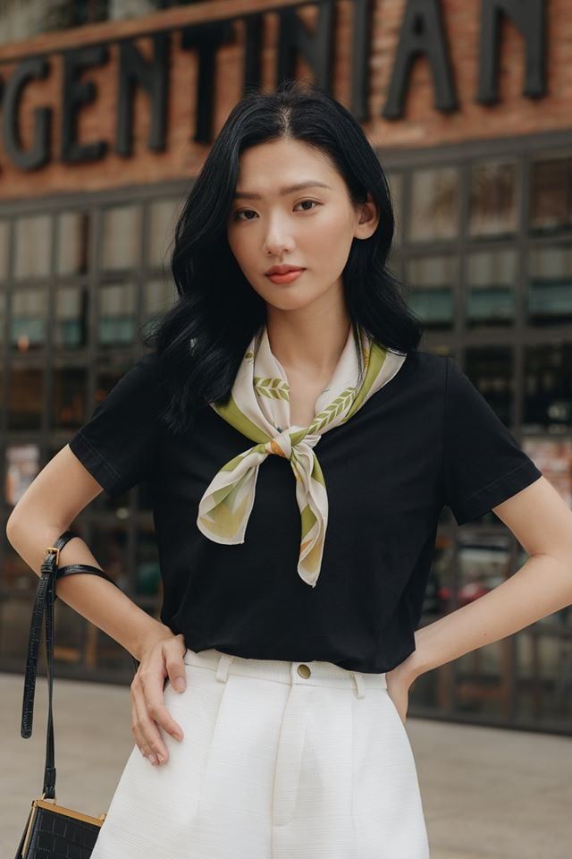 Áo phông cổ tim
