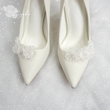  Giày cưới Kiyoko cao gót đính hoa kết cườm cao 9cm 