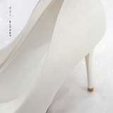  Giày cưới Kiyoko đính đá chữ nhật siêu sáng 