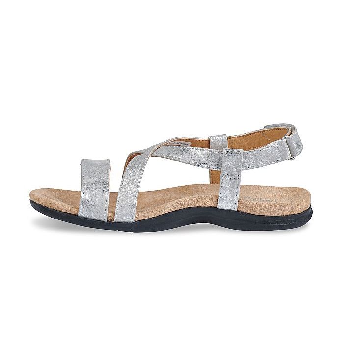 Sandal sức khỏe nữ Spenco Cross Strap Grey